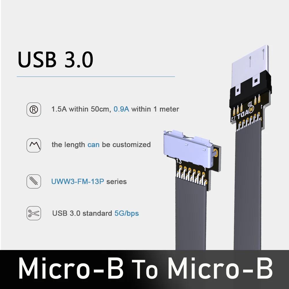 FPV  Ʒ   90  USB 3.0 ũ-B -ũ-B    ̺ ÷ װ  ڵ